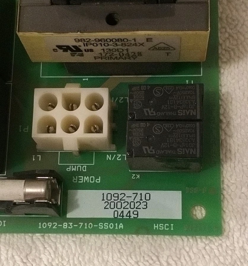 Manitowoc Ice Machine Control Board 1092-710 Model 2002023