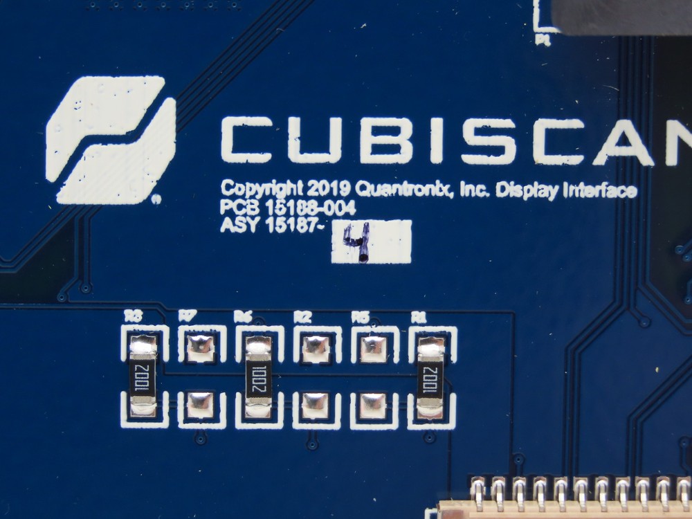 Cubiscan Weigh Scale Display Monitor Interface PCB Quantronix