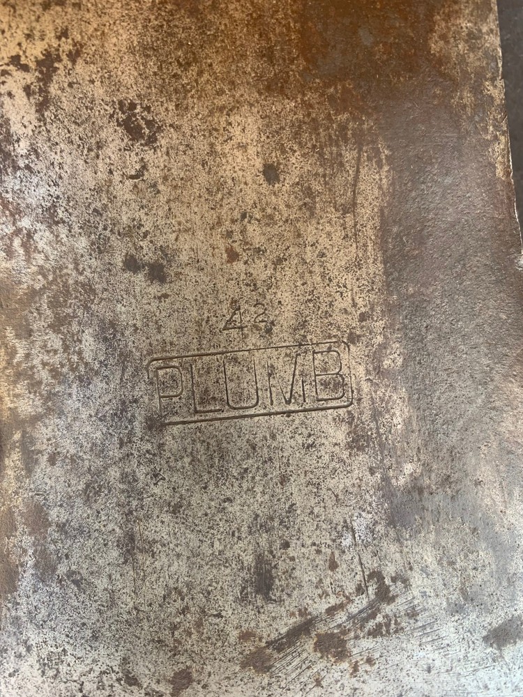 PLUMB 4-2 Swamping Pattern Double Bit Axe Head.