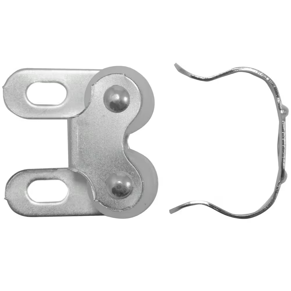 Silver Roller Catch Cabinet Latch (25-Pack)