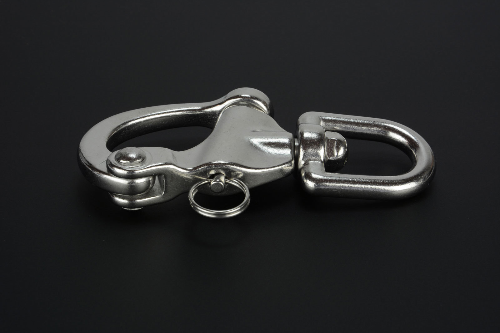 5" Eye Swivel Snap Shackle 316 Stainless Steel for Sailboat Spinnaker Halyard