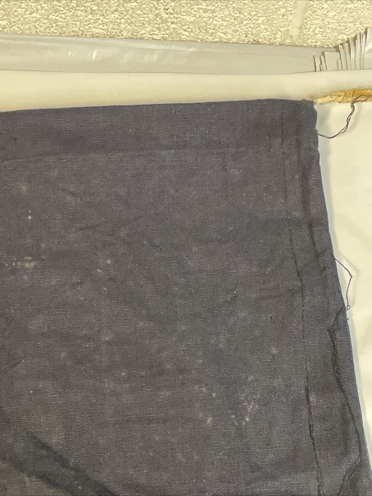 WW2 US Navy Blue Denim Barracks Laundry Drawstring Bag Sack USN 1940’s