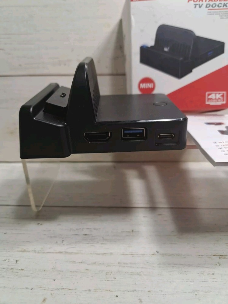 Docking Station for Switch Portable Charging Stand and HDMI Adapter with...
