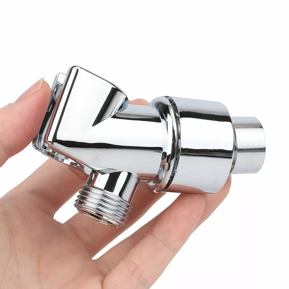 2PCS New Adjustable Handheld Shower Head Stand Advanced Stand Shower Arm Adapter