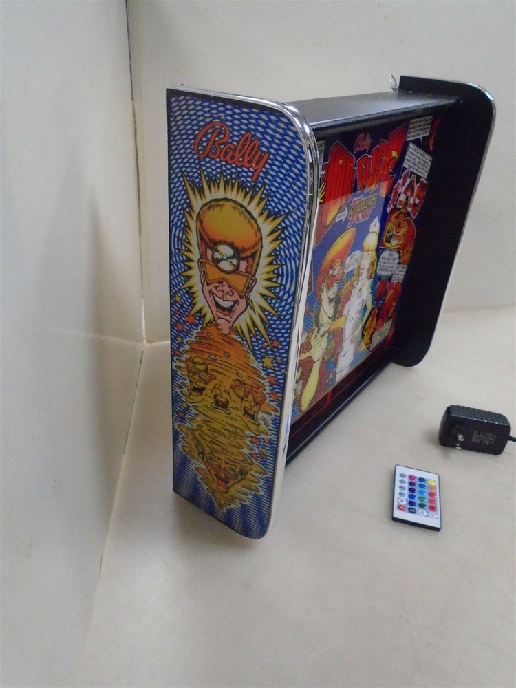 Bally Dr Dude Pinball Head LED Display light box