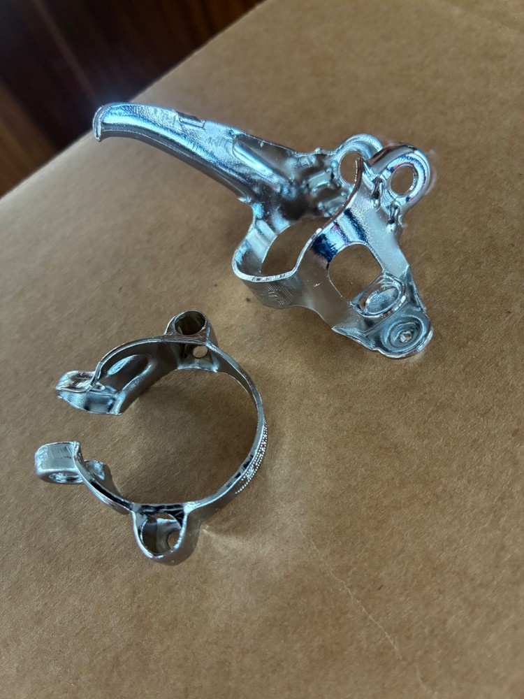 New Shimano Double Cable Stop And Cable Guide For Downtube