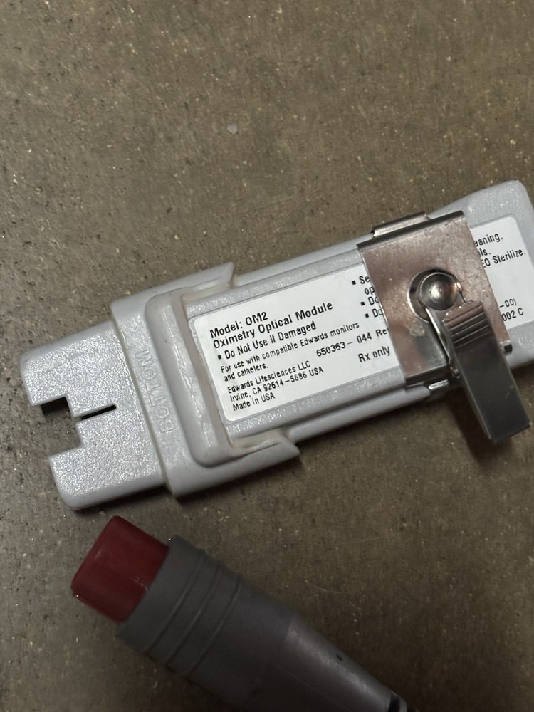 Edwards Lifesciences OM2 Oximetry Optical Module Cable UNTESTED