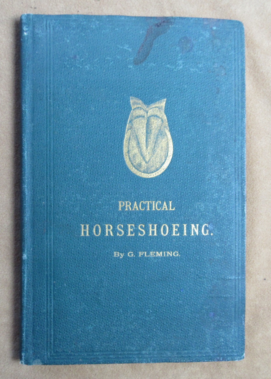 1872 Indian Wars Horseshoeing Farrier Book Custer Cavalry Era