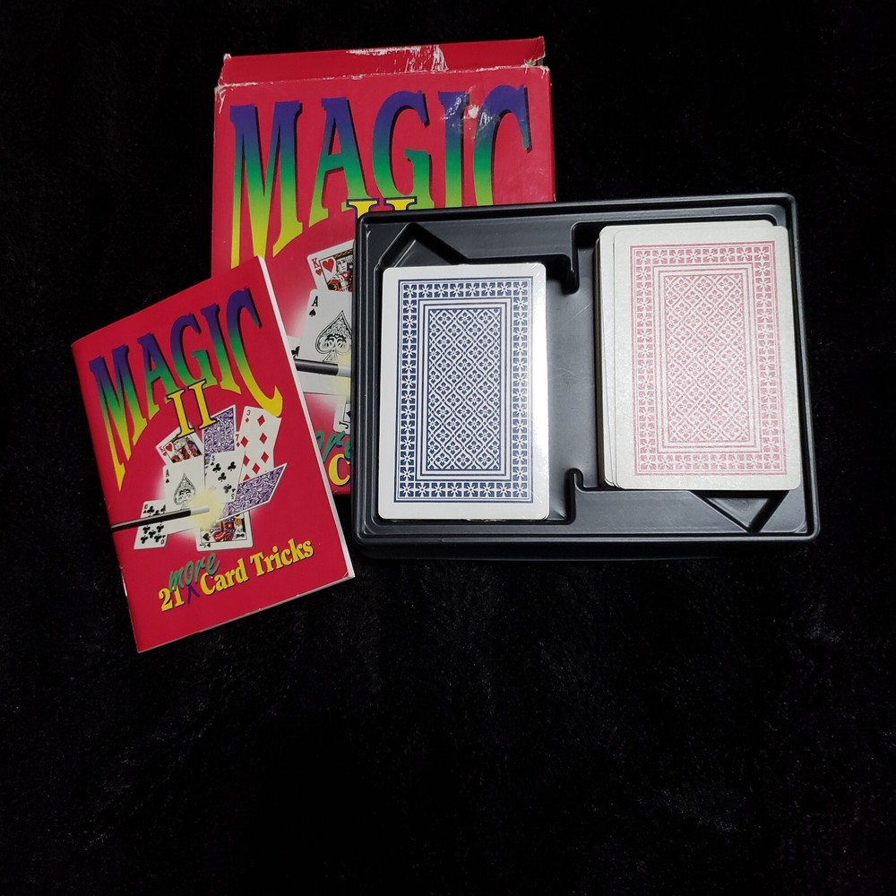 Hoyle Magic II 21 More Card Tricks 1996 COMPLETE