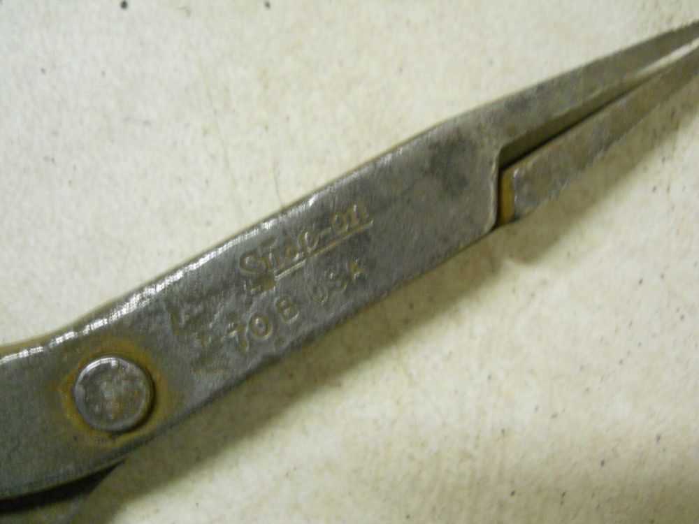 Snap On Tools 70 B Needle Nose Pliers 9" Needs Spring