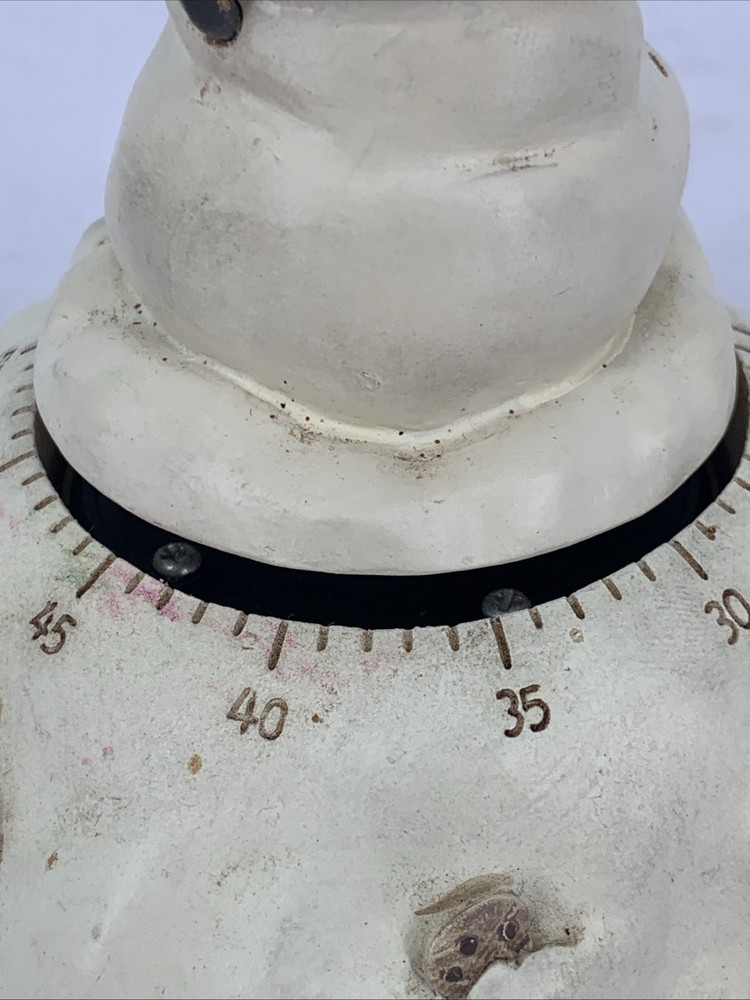 Hallmark Milford Snowman Kitchen Timer Vintage Works
