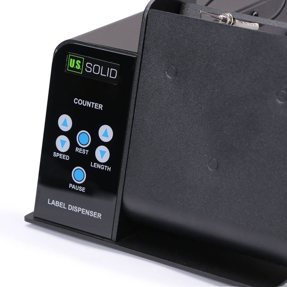 U.S. Solid Automatic Label Dispenser 4.3 in Width Counter