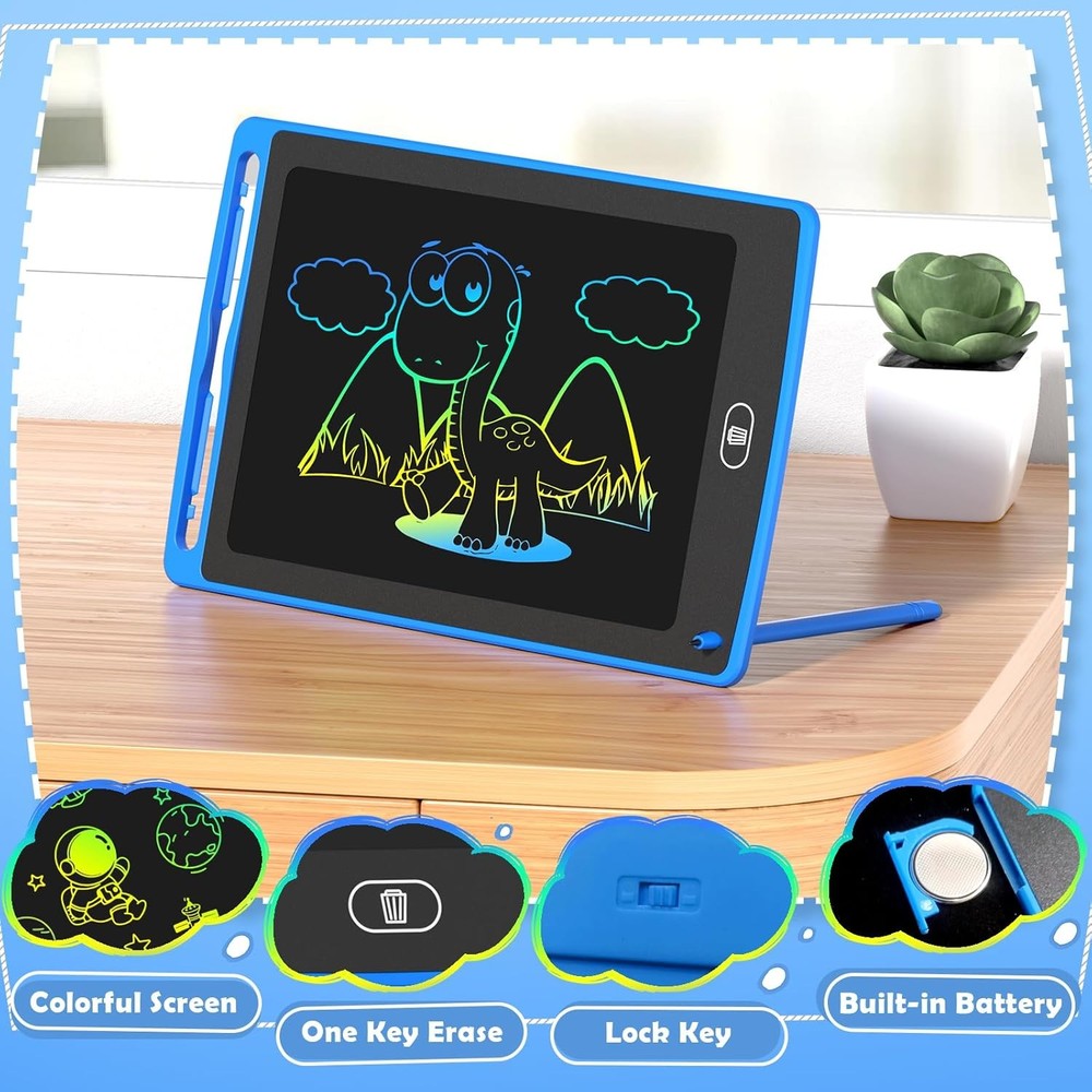 4 Pack LCD Writing Tablets for Children
