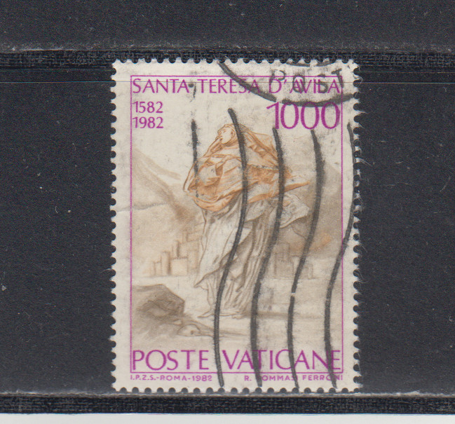VATICAN :  1982 - USED  - SCOTT #  712