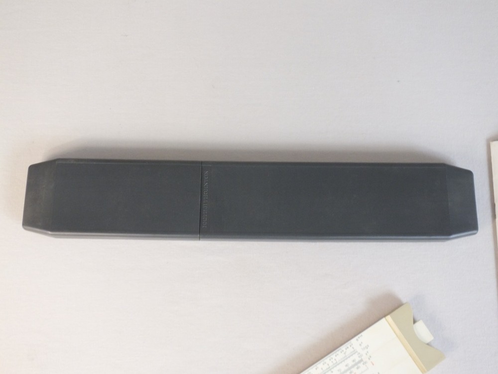 Vintage Thornton Mathmatical Slide Rule With Case & Instructions