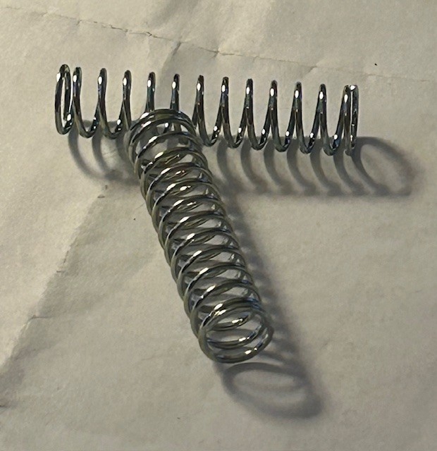 530181 Spring, Slide Valve