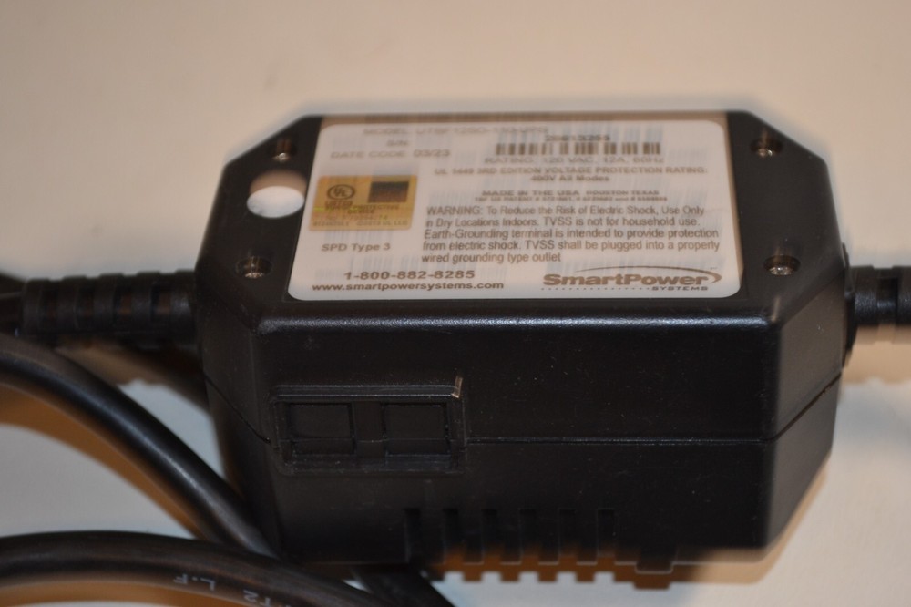SmartPower Systems Model UTBF07SG-110-UPS Smart Power Cord