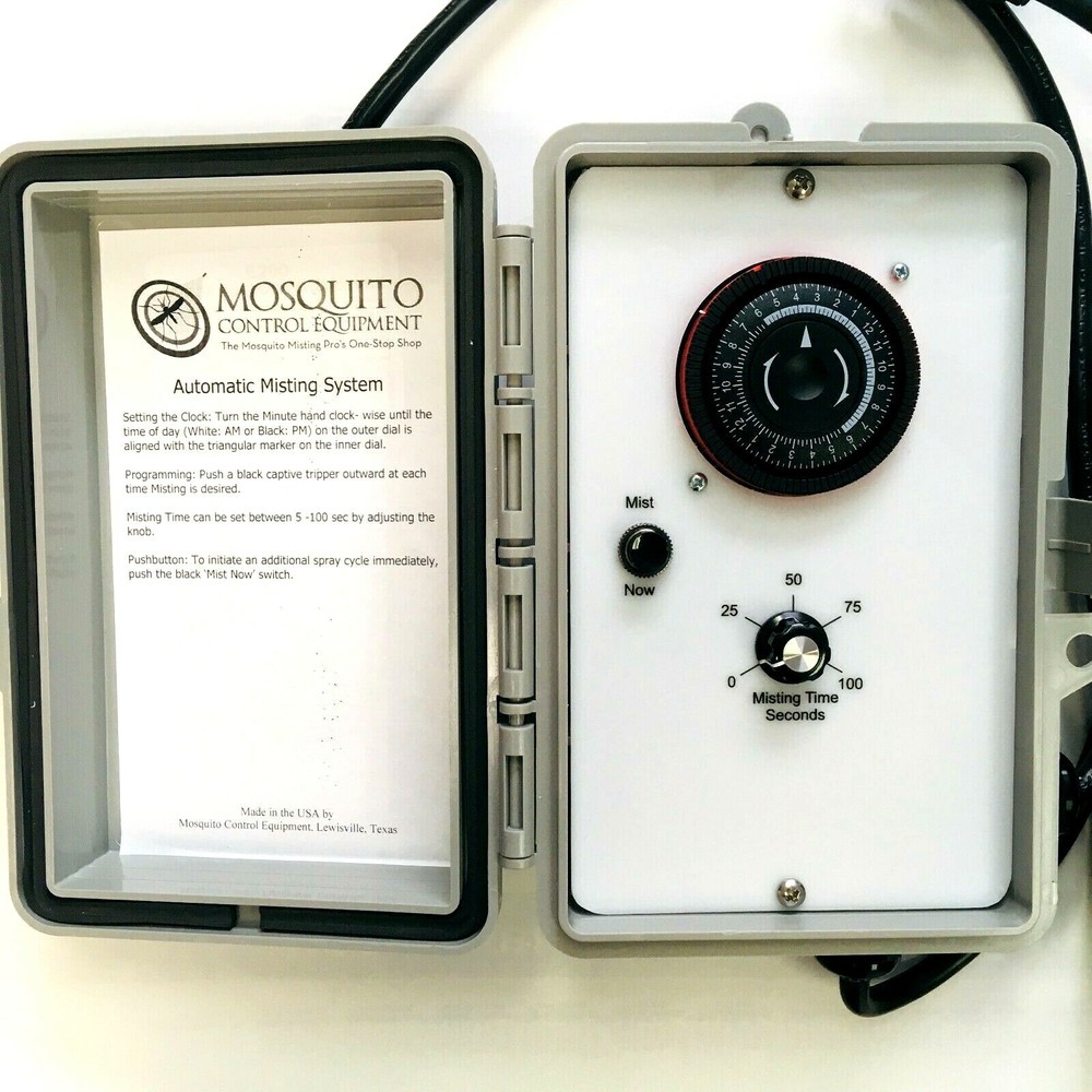 Replacement Mosquito Fly Spider Misting Control Box CB-S1-M