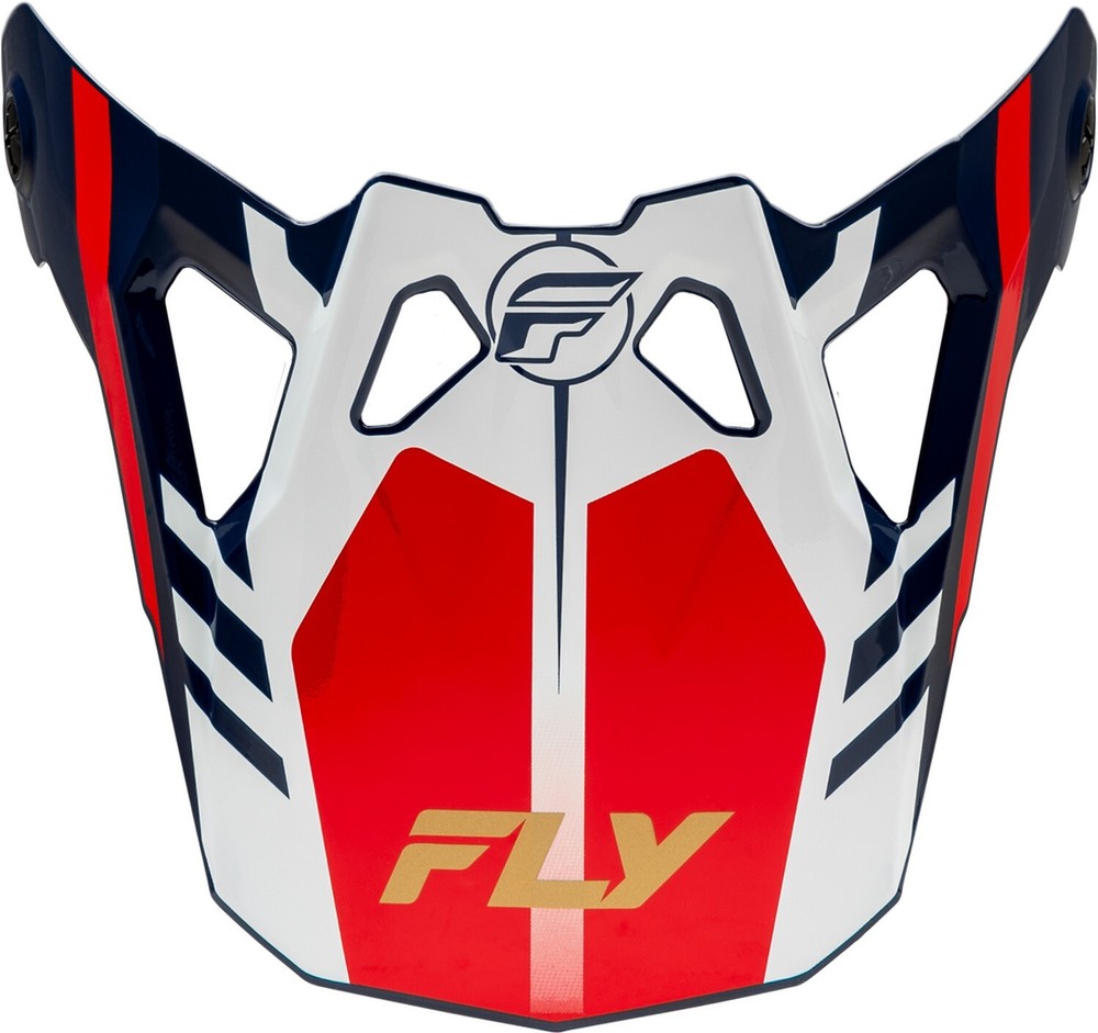 Fly Racing Formula CP Krypton Helmet Visor/Peak Red/White/Navy