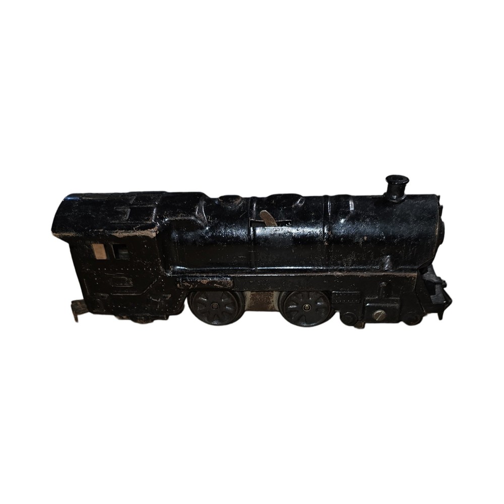 Marx O Gauge 898 Tin Mechanical Train Engine-coal Tender And Caboose Untested
