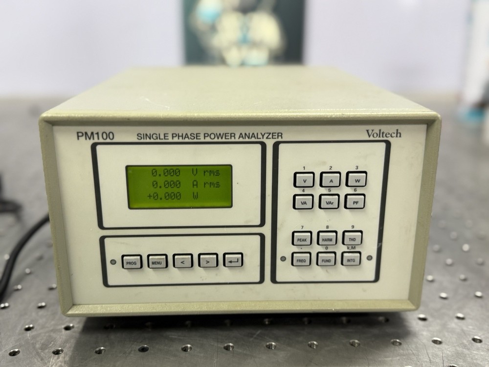 Voltech PM100 Power Analyzer – Powers On, Untested