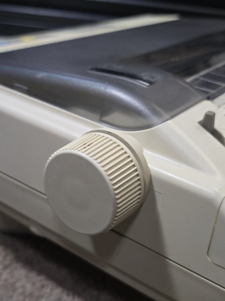 Vintage Star NC-1000C Printer-Powers On Untested