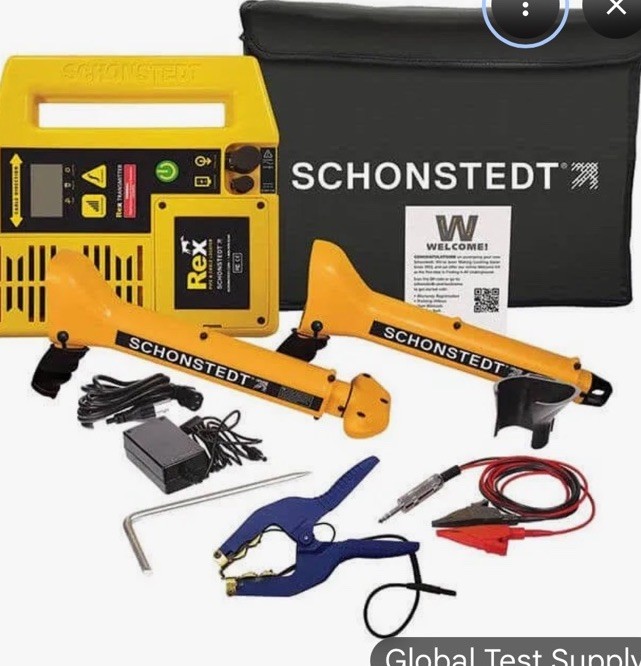 Schonstedt Rex Locator & Transmitter Kit for Cable & Pipe with Accessories