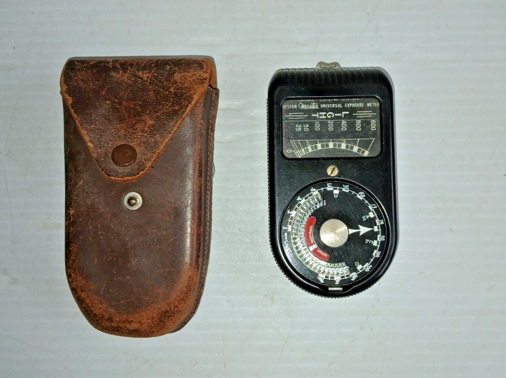 Vintage Weston Master Universal Exposure Meter with Case