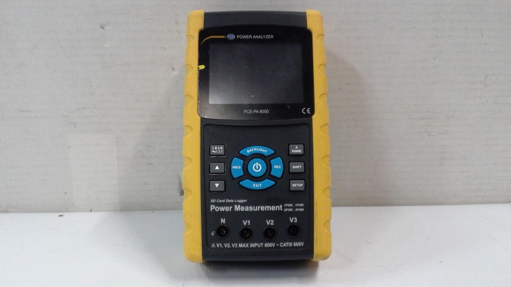 PCE Instruments PCE-PA8000-Power Analyzer