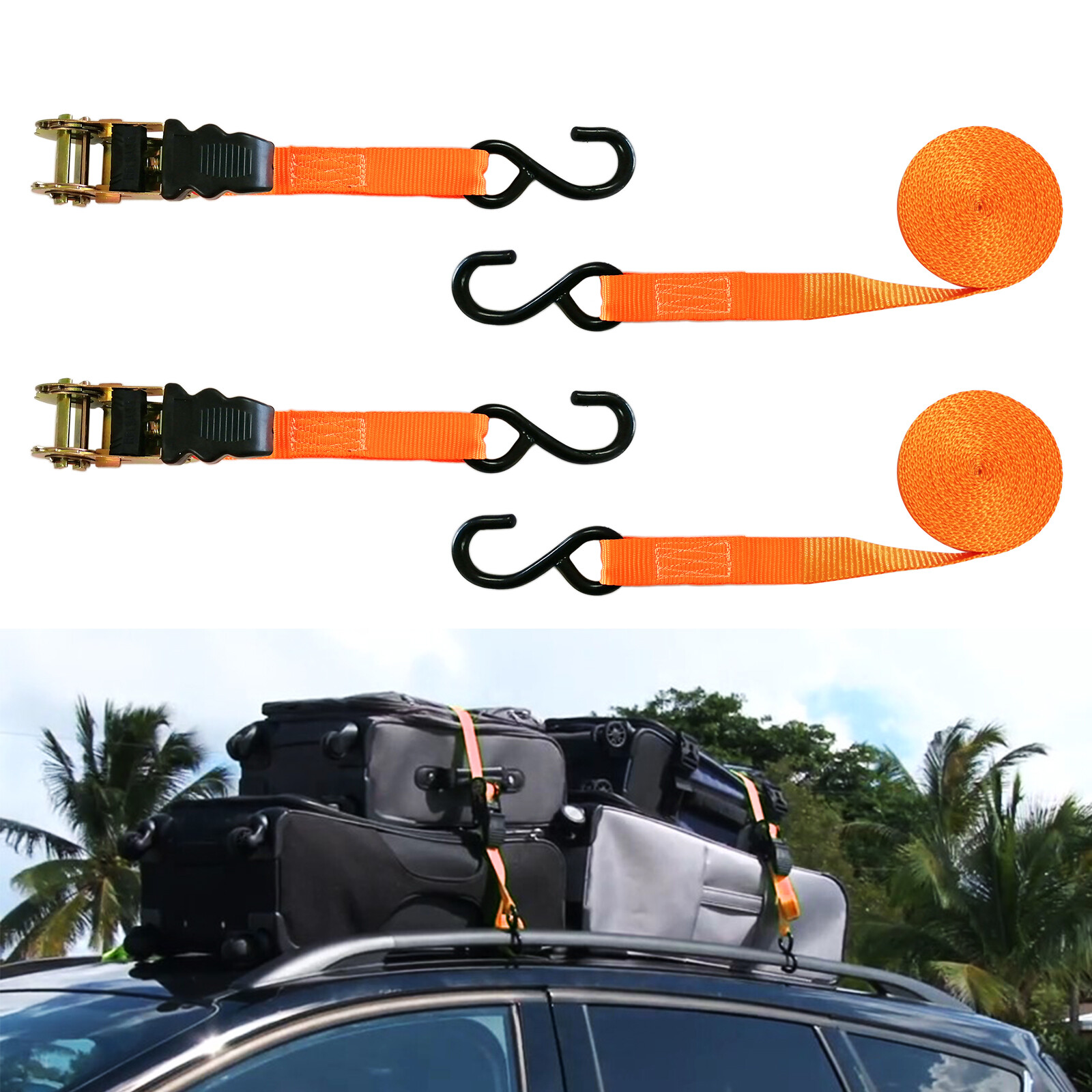 Hitch Mount Cargo Carrier Basket 60"X20"X6" with 16 Cuft. Waterproof Cargo Bag