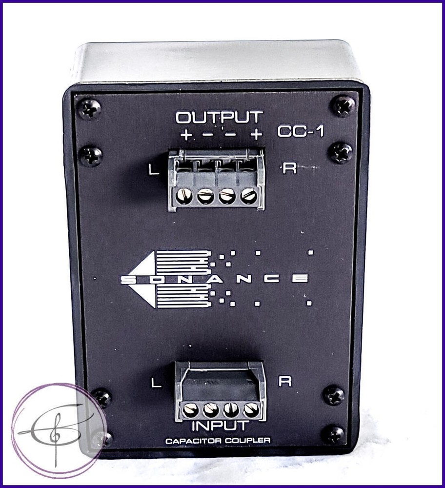 Sonance CC-1 Capacitor Coupler for Inductive Loads (Speaker Level) - NEW