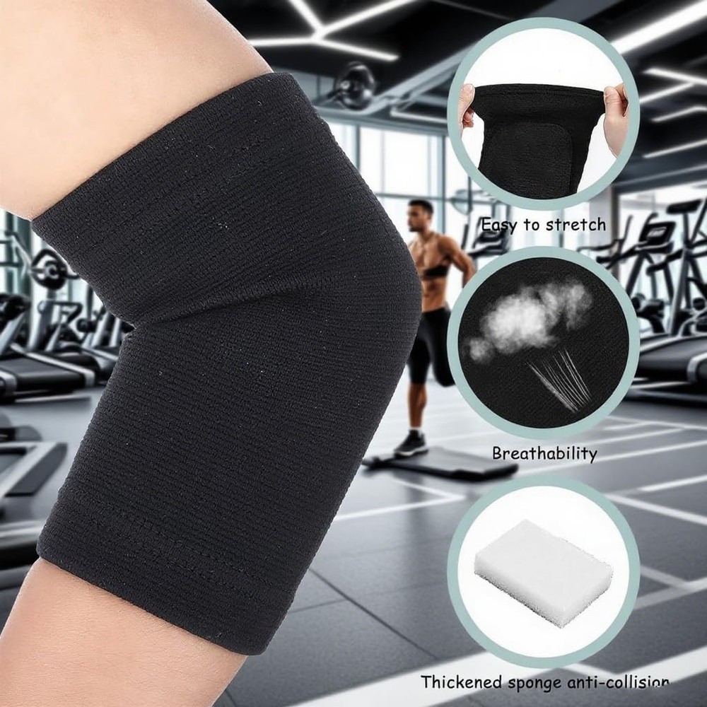 Elbow Brace Pads, Compression Arm Protector Strap Breathable Anti-Collision W...