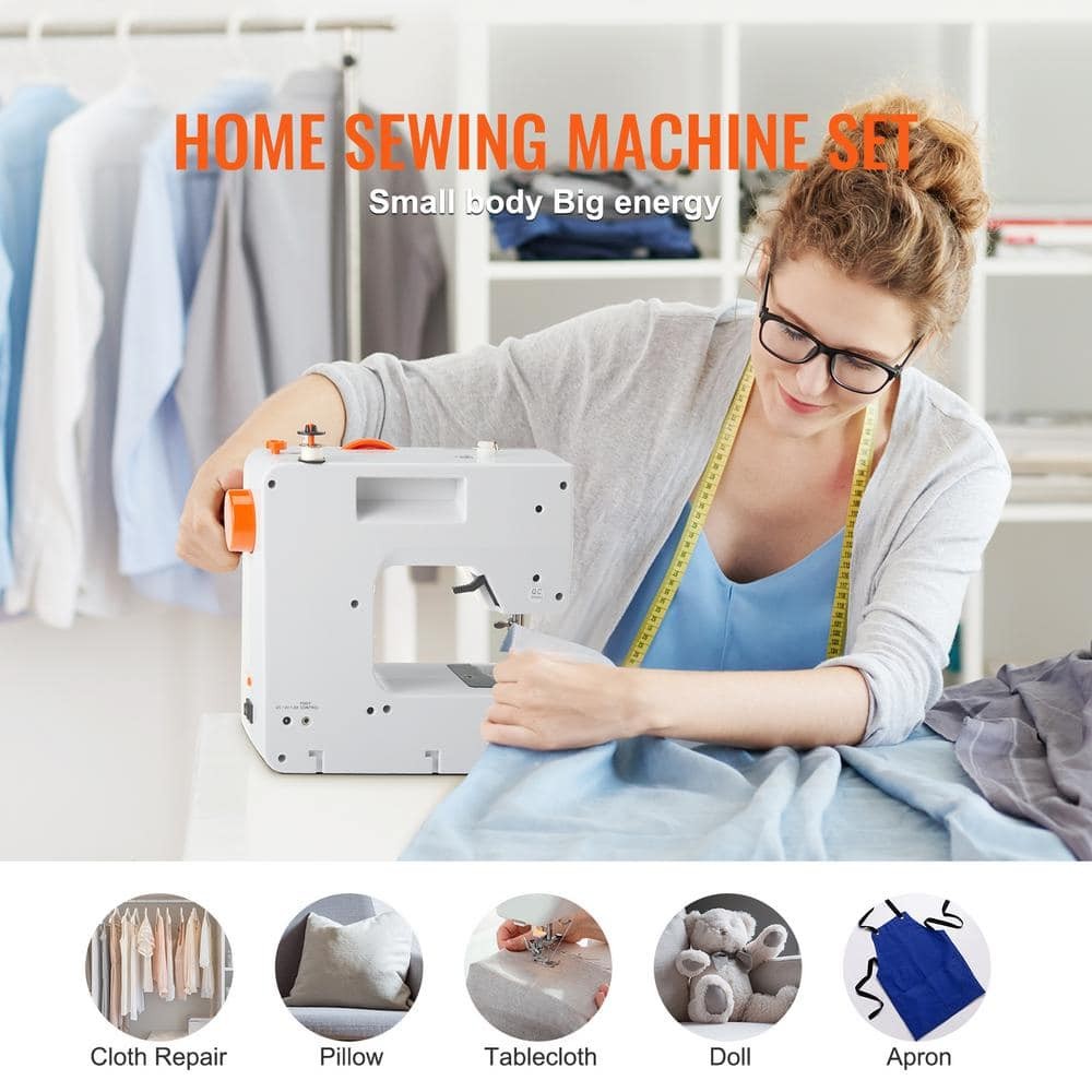 SVOPES Portable Sewing Machine, 38 Stitches, Reverse Function, Dual Speed