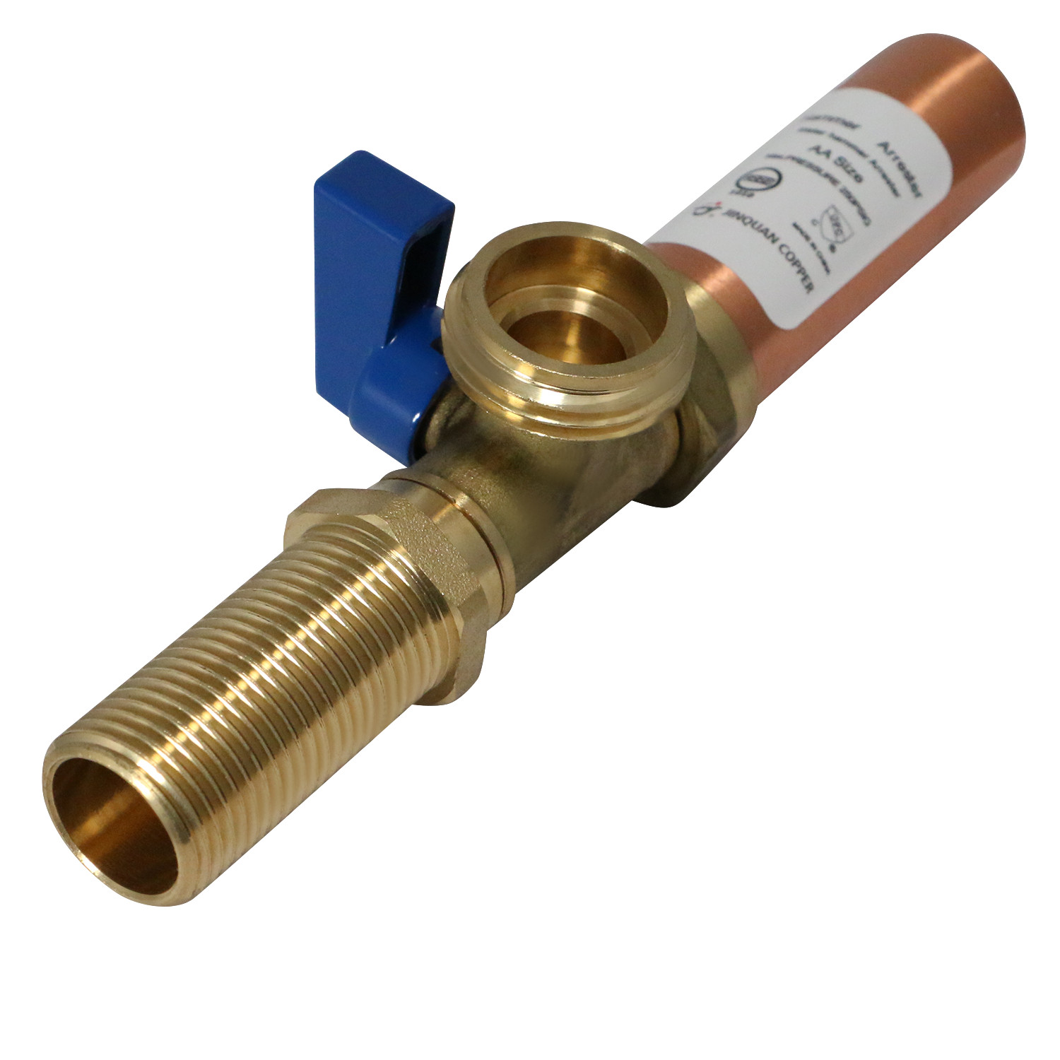 XFITTING Washing Machine Valve with Hammer Arrestor, Male NPT, Pex-B Barb, Pex-A
