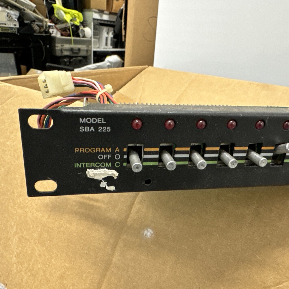 BOGEN Model SBA225 - 25-Key Station Panel Program Intercom