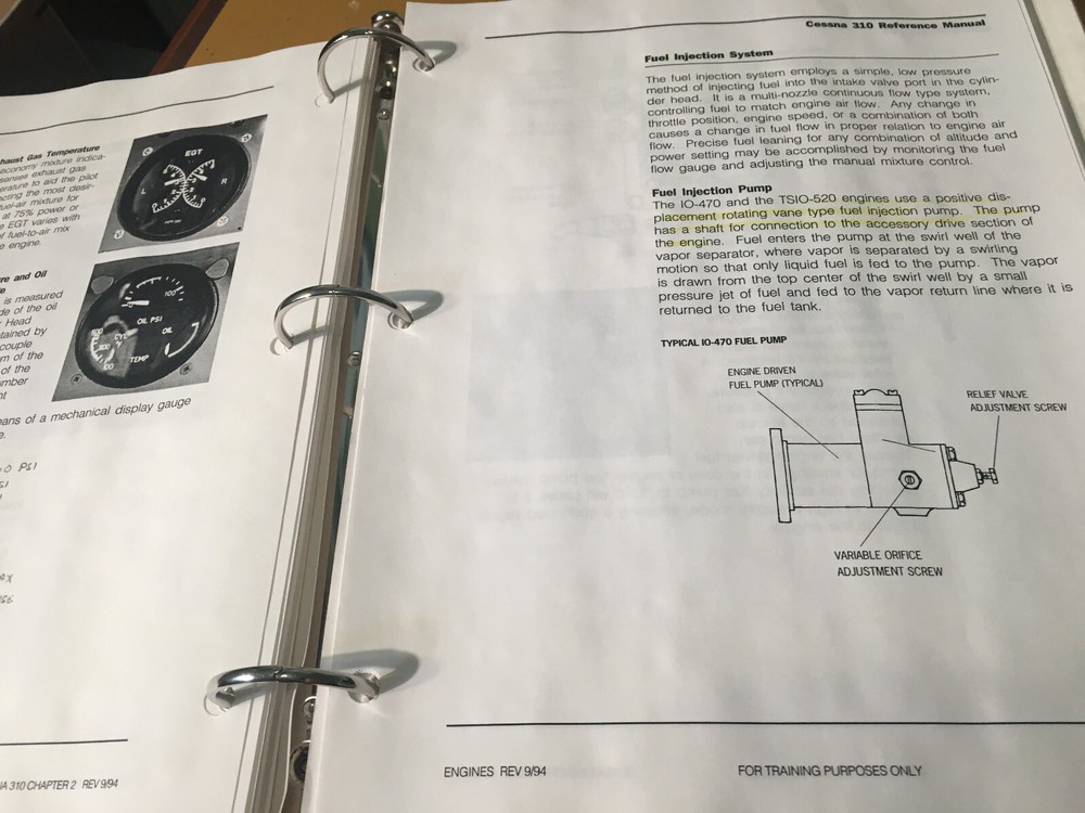 Cessna 310 Reference Manual