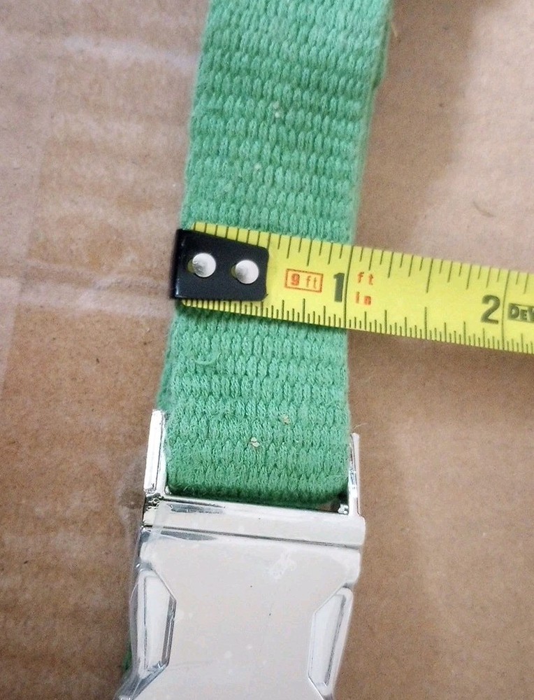 2 Dog Collars Heavy Duty Medium Adjustable Quick Release Durable Non Allergenic