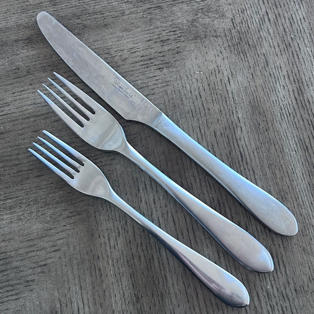 Robert Welch FLUTE, Satin 18/10 Stainless Flatware - Choose Your Replacements