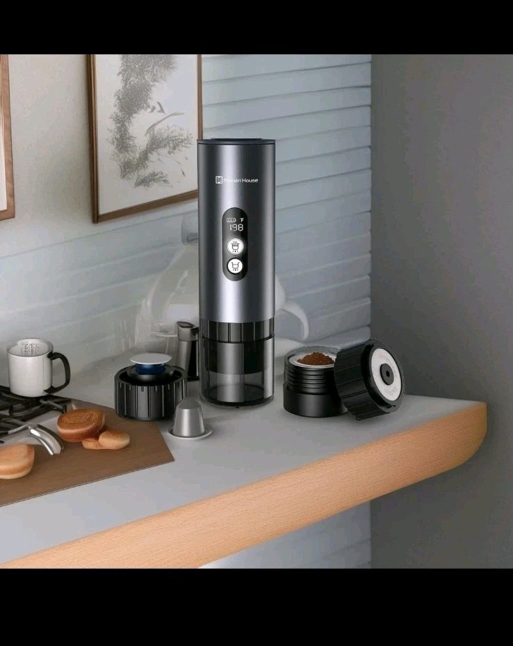 Portable Espresso Machine, Mini Espresso Maker, Self Heating Coffee Maker Compa