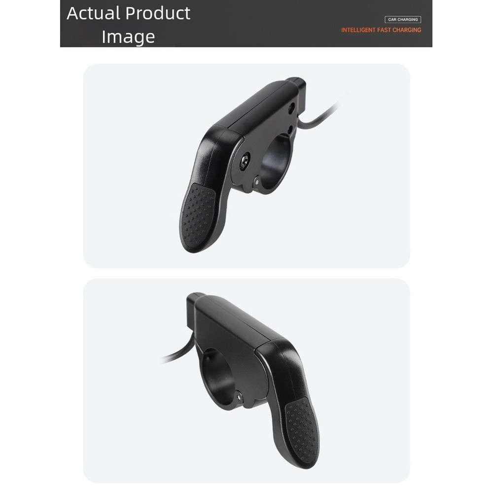 Thumb Throttle for Electric Bikes with Precise Speed Management and Easy Setup