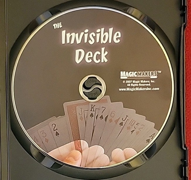 The Invisible Deck Ultimate Teaching Instructional DVD Card Magic Tricks