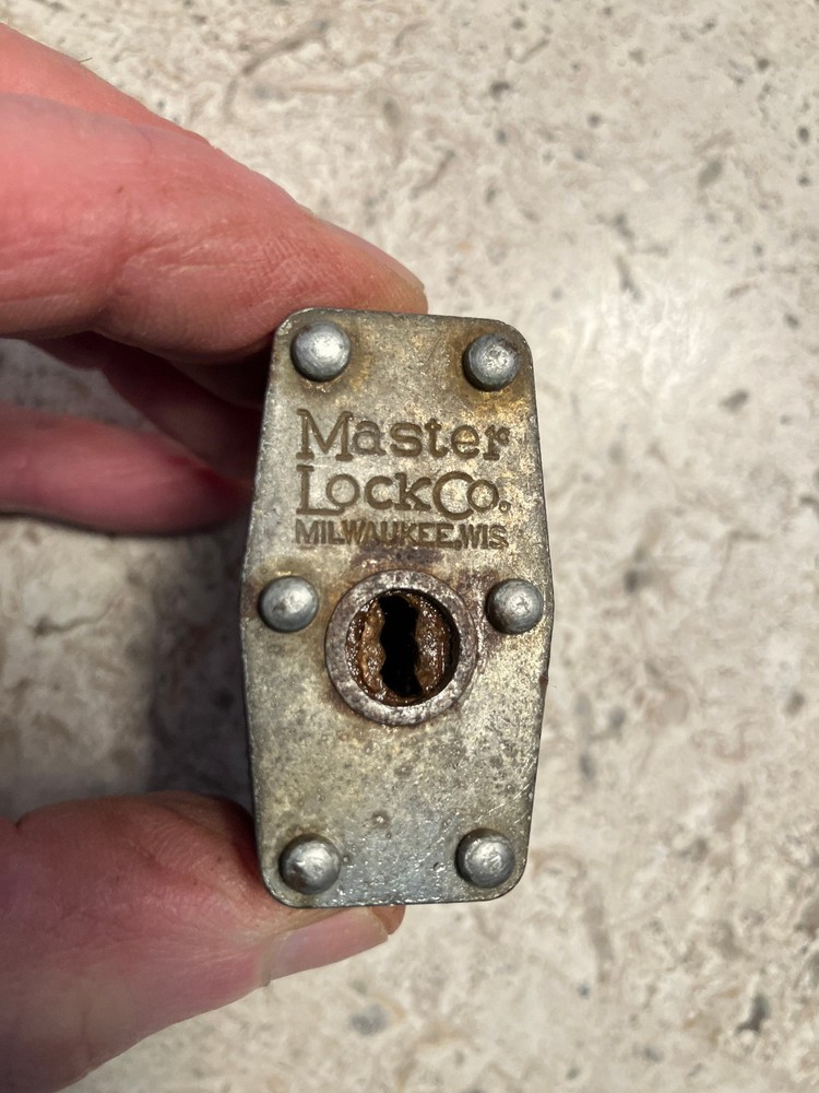 Master Lock Padlocks 3x With 1 key each