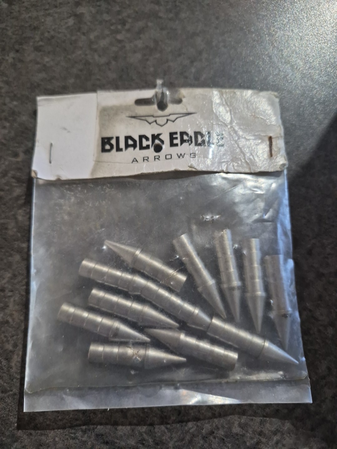 Black Eagle Challenger & PS23 Nock Crusher Adjustable Glue-In Target Point - Doz