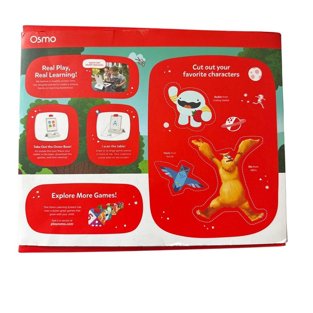 Osmo Little Genius Starter Kit for iPad Problem Solving & Creativity Ages 3-5