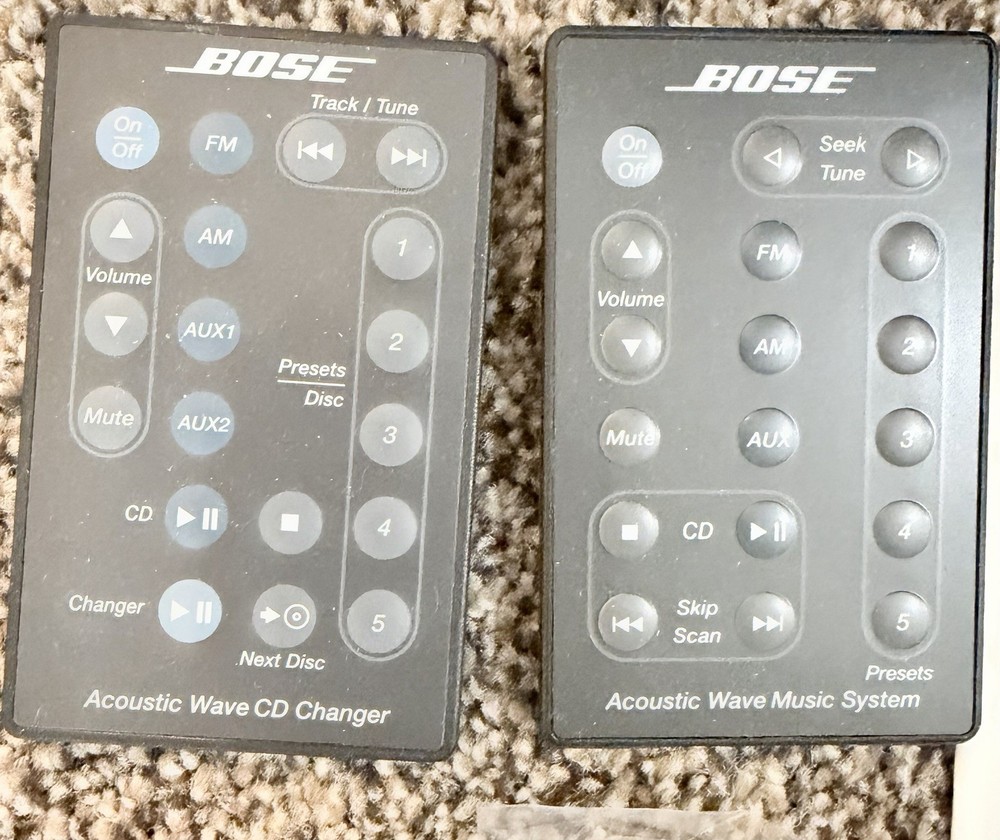Bose Acoustic Wave Music System CD 3000 + Non Working Multi-Disc Changer