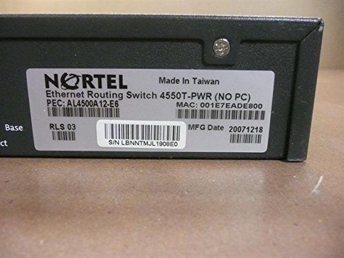 Nortel AL4500A12-E6 Ethernet Switch 22 x 17 x 12 inches