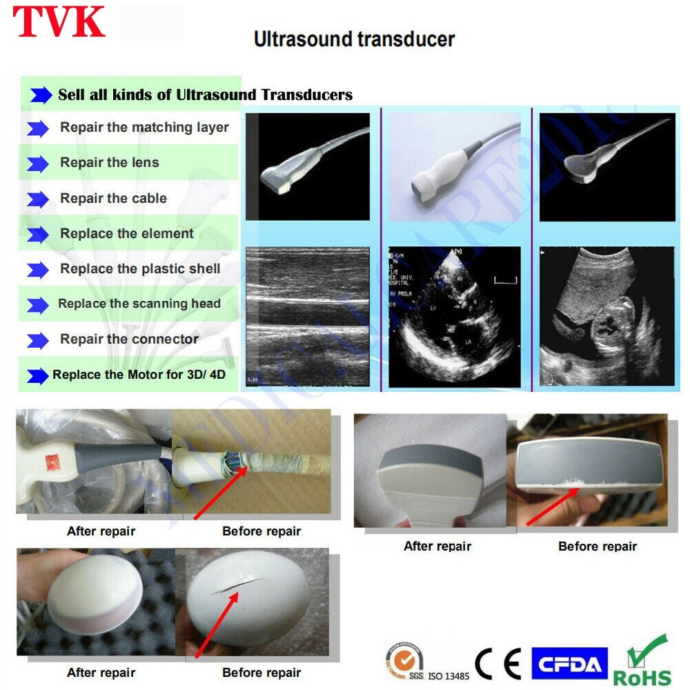 Mindray 35C50HA Convex Array Probe For DP-9900,DP-9900Plus Compatible Transducer