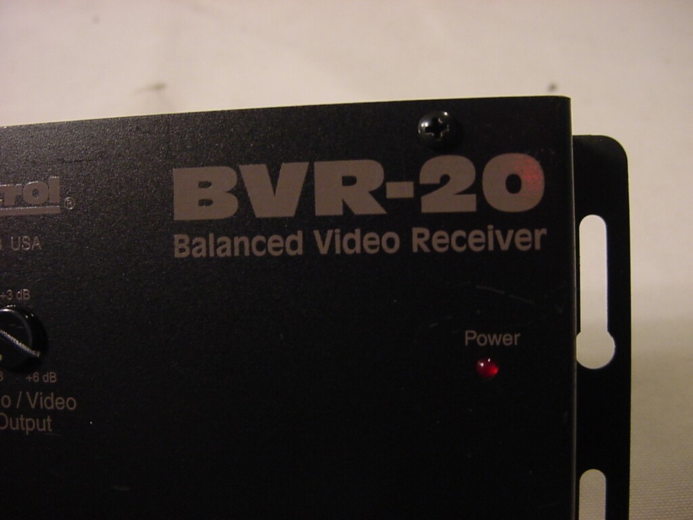 AUDIO CONTROL BALANCED VIDEO RECEIVER BVR-20 - UNIT ONLY