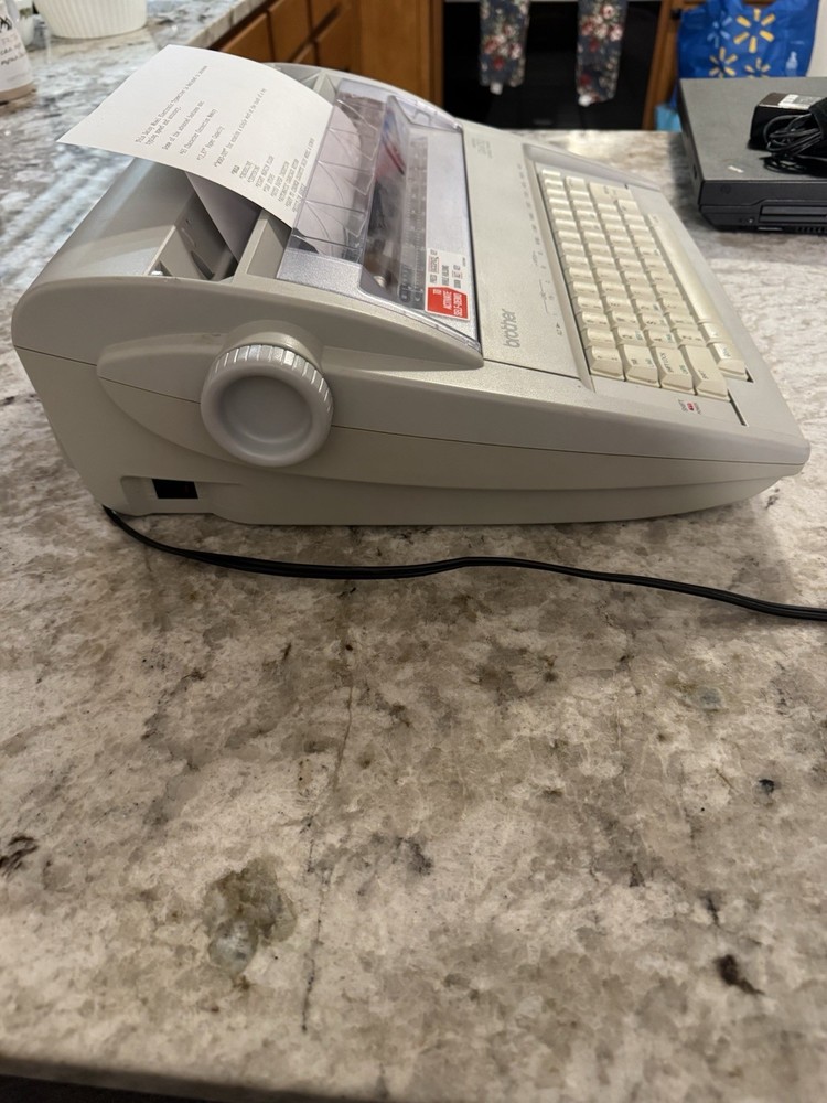 Brother Correctronic GX-6750 Electronic Typewriter With Tested Working