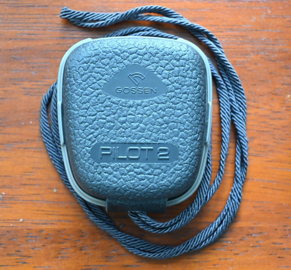 CASED GOSSEN PILOT-2 LIGHT METER -NICE-